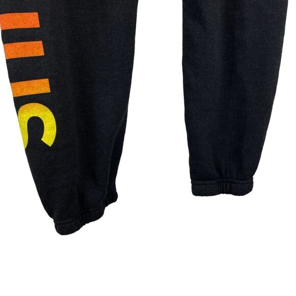 Aviator Nation Logo Celsius High Rise Jogger Sweatpants Charcoal Size S - Picture 5 of 9